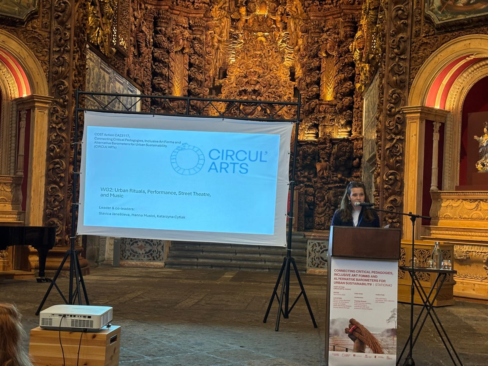 Image from the presentation at the Azores Station.